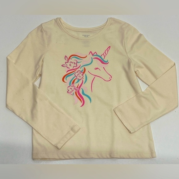MEMBERS Mark Girls 2-piece Long Sleeve Graphic Unicorn Shirt & Tutu - 12 - Picture 8 of 11